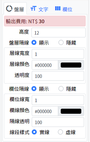 付費羅盤層設定